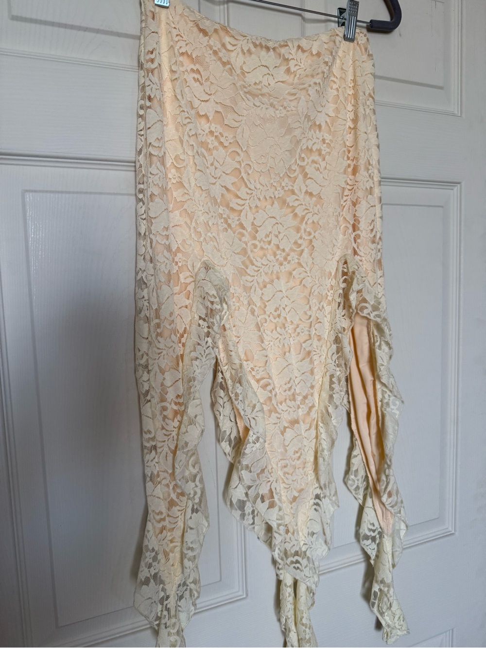Princess Polly Cream Lace Skirt